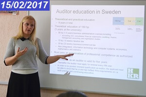 ХНЕУ, кафедра бухгалтерського обліку та аудит в Швеції