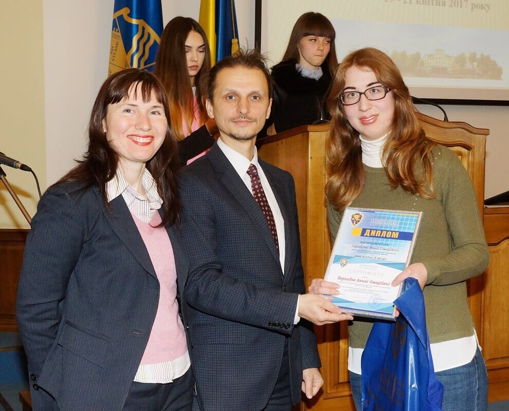 Вітаємо з перемогою на Всеукраїнській студентській олімпіаді зі спеціальності "Облік і аудит"
